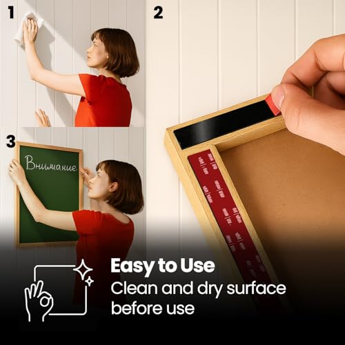 Double Sided Heavy Duty Tape, 13.12 FT × 0.25 in Mounting Adhesive Foam Tape Waterproof High Temperature Resistant for Automotive LED Strips Home Office Decor Indoor Outdoor - size: 13.12 FT × 0.25 in