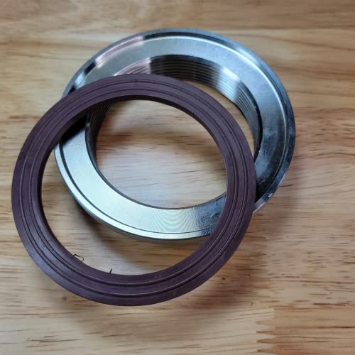 MiniBrew 1.5 NPT EZ Seal Weldless Bulkhead with EPDM Gaskets for Homebrewing (1 Pack) - Heavy Duty - size: 1.5"-Heavy Duty - EPDM, style: Pack of 1