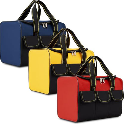Sanwuta 3 Pack Tool Bag 16 Inch Waterproof Heavy Duty Wide Mouth