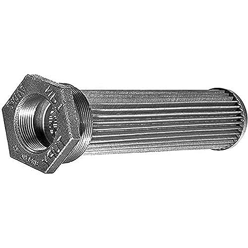 Buyers Products SW2001253 Thru-Wall Sump Strainer, 2 Inch NPT Port - size: 2 Inch NPT Male Thread To 1-1/4 Inch NPT Port