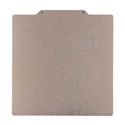 BORDSTRACT Double-Sided Build Plate, PEY Starry Sky + PEI Spray Texture Spring Steel 220x220mm Without Soft Magnetic Base, Printing Platform for K1/K1 Max Model 3D Printer - style: PEY starry sky + PEI spray 220x220mm