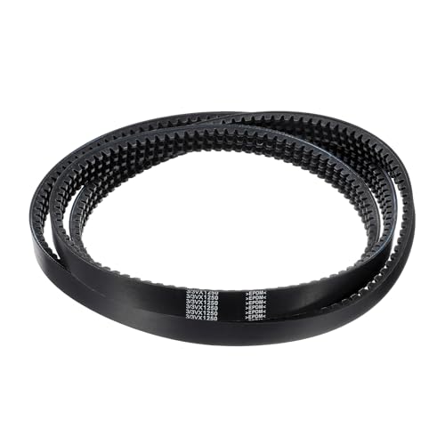 uxcell 3/3VX1250 EPDM V-Belt, 3 Banded, 125" Outer Circ x1.18 W x0.39 Thk - size: 3/3VX1250