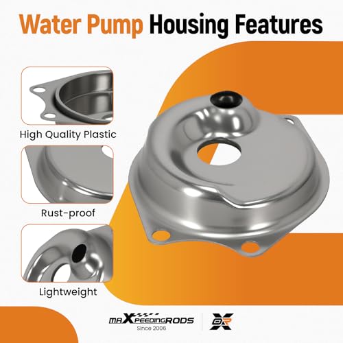maXpeedingrods 99157T2 Water Pump Impeller Repair Kit for Mercury Mariner - size: For Mercury Mariner 9.9-25, 46-99157T2