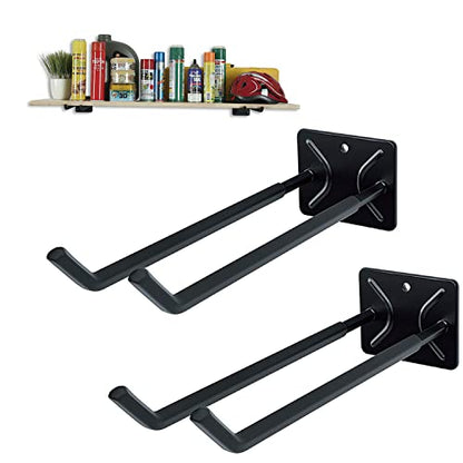 Ultrawall Garage Storage Hooks, Heavy Duty Steel Tool Organizer - size: 2 Pack