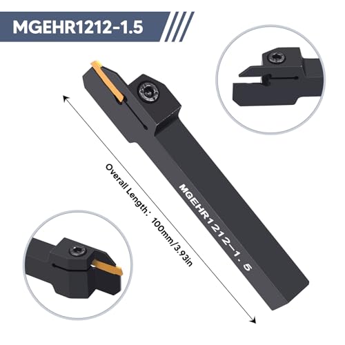 Lathe Grooving Tool Holder MGEHR1212-1.5 - style: MGEHR1212-1.5