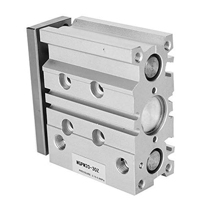 MGPM20X30 Double Acting Air Cylinder 20mm Bore 20-100mm Stroke Aluminum Pneumatic Cylinder