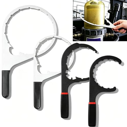 4 Pcs Fuel Filter Wrench Set 4.6 Inch, 5 Inch, 6 Inch, 8 Inch