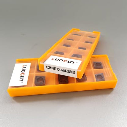20pcs CCMT32.51 CCMT09T304 Lathe Turning Inserts for Stainless SteelCR6011 - size: 1-20P-CCMT09T304-MM-CR6011