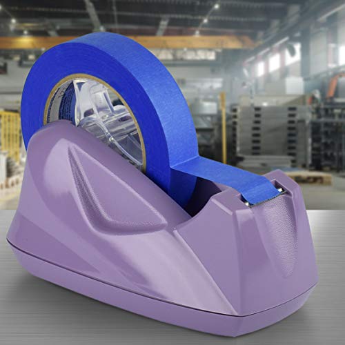 Acrimet Desktop Tape Dispenser Jumbo Size, Non-Skid Base, Plastic, Purple - color: Lilac