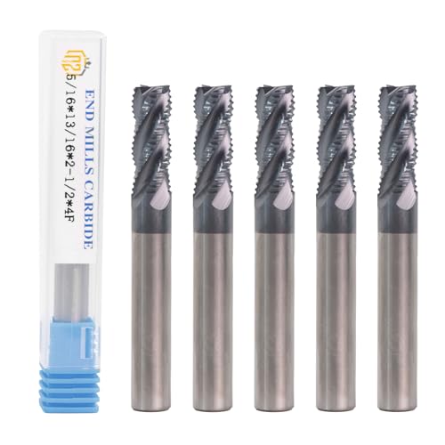 NZ 5/16" 4-Flute Roughing End Mill - size: 5/16*13/16*2-1/2*4F
