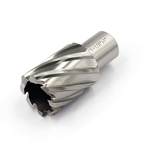 Annular Cutter JESTUOUS 3/4 Inch Weldon Shank 1-1/8 Cutting Diameter