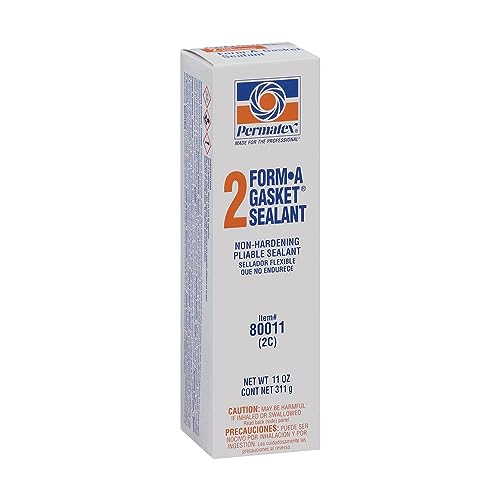 Permatex 80011 Form-A-Gasket #2 Sealant, 11 oz. - size: 11 Fl Oz. (Pack of 1), style: Form-A-Gasket #2