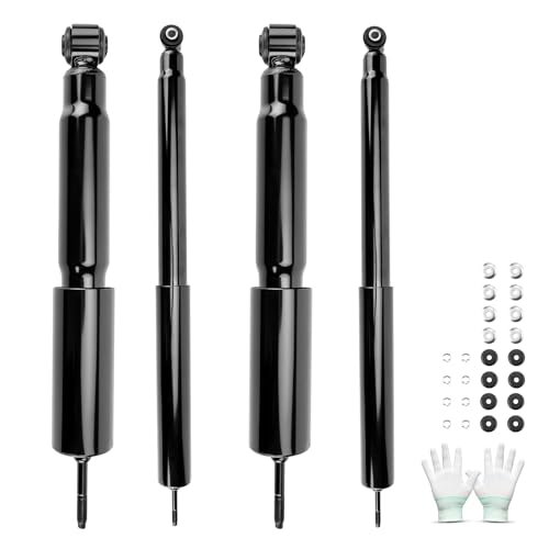 344368, 344375 Torchbeam Shock Absorber Struts Set of 4 Compatible with Ford F-150 1997 1998 1999 2000 2001 2002 2003 Suspension Kit Struts and Shocks Assembly - size: F-150 1997 - 2003