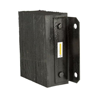 Rubber Dock Bumper, 12" x 12" x 4.5", 3/4" Mounting Holes, Guardian - size: 12" x 12" x 4.5"