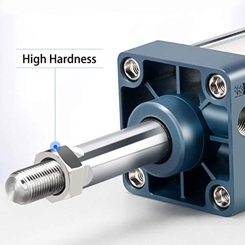 Beduan Pneumatic Air Cylinder SC 63 x 200 Screwed Piston Rod Dual Action 63mm Bore 200mm Stroke - size: SC 63 X 200