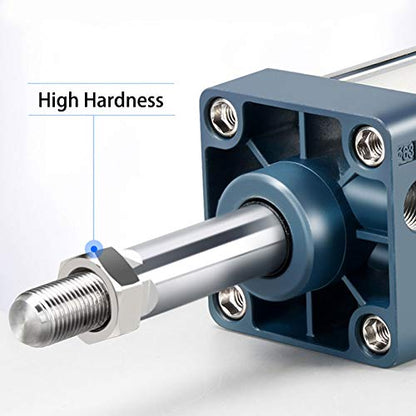 Beduan Pneumatic Air Cylinder SC 63 x 200 Screwed Piston Rod Dual Action 63mm Bore 200mm Stroke - size: SC 63 X 200