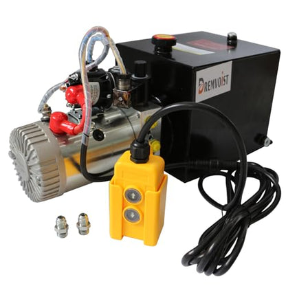 10 Quart Hydraulic Pump Double Acting, Electric Hydraulic Pump - size: 10 Quart-Double