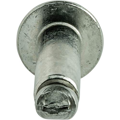 Fastenere Pop Rivets - 1/8" x 1/4" (100pcs) Heavy Duty, Open-End, Stainless Steel, Dome-Head Blind Rivets, Corrosion-Resistant, High Tensile & Shear Strength, 4-4 Gap 0.188"-0.250" - size: 1/8" x 1/4" (4-4) (100 Pack)