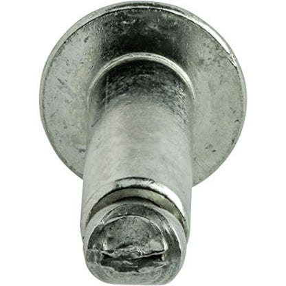 Fastenere Pop Rivets - 1/8" x 5/16" (100pcs) Heavy Duty, Open-End, Stainless Steel, Dome-Head Blind Rivets, Corrosion-Resistant, High Tensile & Shear Strength, 4-5 Gap 0.251"-0.352" - size: 1/8" x 5/16" (4-5) (100 Pack)