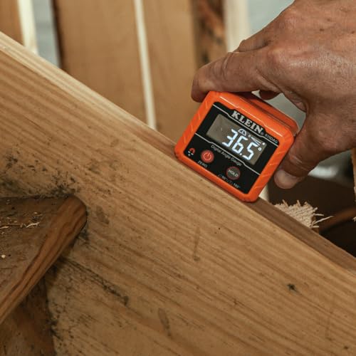Klein Tools 80035 Digital Level and Angle Gauge & Plumbers Straps Kit, 2-Pc - style: Gauge / Level / Plumber Straps