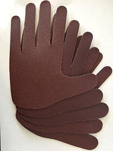 Sandpaper Replacement Five Pack, Right Hand, 220 Grits
