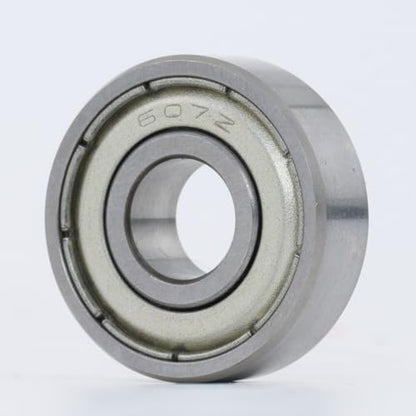 XIKE 607ZZ Shielded Deep Groove Ball Bearing, 7 x 19 x 6 mm, 10-Pack - size: B607ZZx10