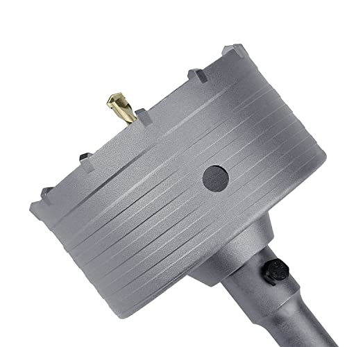 125mm (4.9") Concrete Hole Saw with 220mm SDS Plus Shank Rod - style: 125mm ( 4.9 inch )