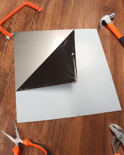 Rocaris 12" X 12" X 1/16" 304 Stainless Steel Sheet Plates Metal - size: 12x12x1/16 inch
