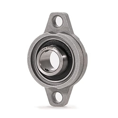 XIKE 4 Pcs KFL002 Mounted Pillow Block Bearings Bore 15mm/0.59inch. - size: KFL002 Bore 15 mm