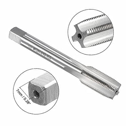 12mm x 1 HSS Metric Tap and Die Set Right Hand Thread,Tapping DIY Tool 3pcs (M12 x 1mm) - size: M12 x 1mm