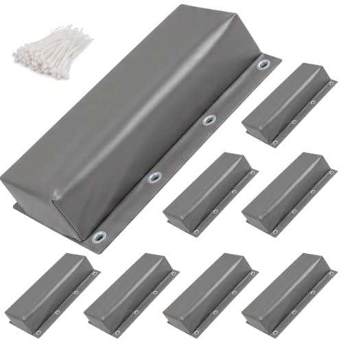 Boat Dock Bumpers Heavy-Duty Marine - color: Gray, size: 17 x 6 x 3.5"