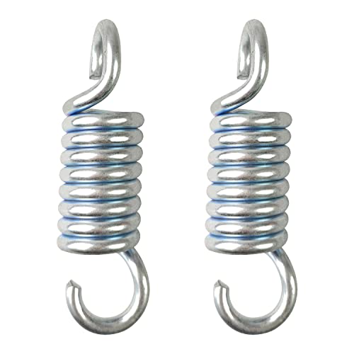 Spring Hook for Patio Swing 990lbs Capacity Hammock Swing Accessories 4.52 Inch Galvanized Extended Hooks 2pcs (Extended Cross Swing Spring) - size: Extended Cross Swing Spring