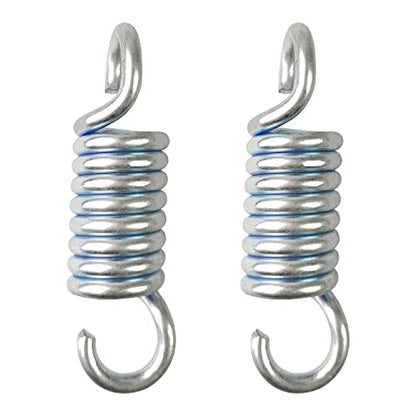 Spring Hook for Patio Swing 990lbs Capacity Hammock Swing Accessories 4.52 Inch Galvanized Extended Hooks 2pcs (Extended Cross Swing Spring) - size: Extended Cross Swing Spring