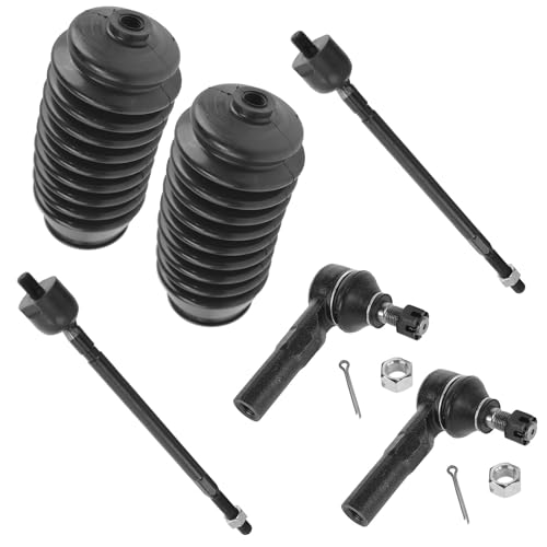 TRQ Front Driver & Passenger Side Steering Kit Steering Rack & Pinion - style: PSA58524