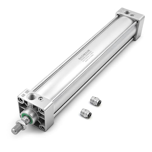 BAOMAIN Pneumatic Air Cylinder 2-1/2" Bore 13.78" Stroke SC63x350