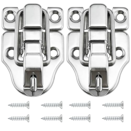 SDTC Tech 2-Pack Retro Silver Style Box Toggle Latch - color: Silver