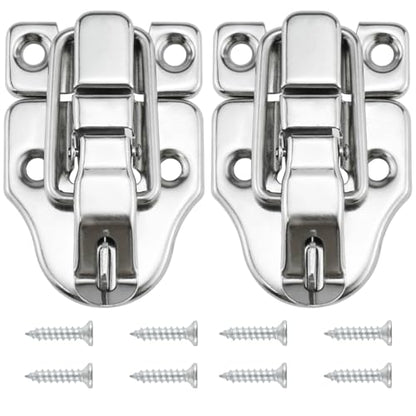 SDTC Tech 2-Pack Retro Silver Style Box Toggle Latch - color: Silver