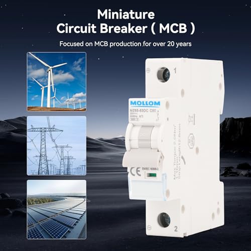 MOLLOM DC 1P 250V 32Amps C32 Miniature Circuit Breaker - style: 32A