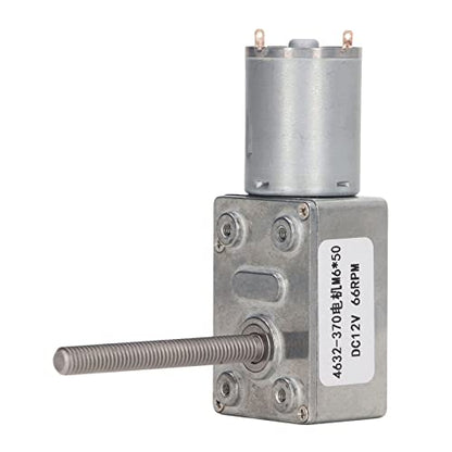 BORDSTRACT Self Locking Gear Motor 12V 66RPM M6