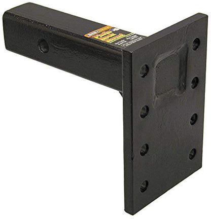 Buyers Products PM87 Pintle Hook Mount 3-Position 2 Inch Receiver Black - size: 9 in. Shank, style: 3-Position