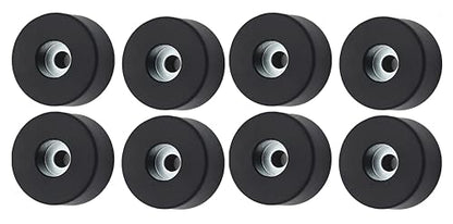 bizhala 8PCS 192310GS Air Compressor Isolator Rubber Feet Foot Mount Compatible for Coleman Powermate Sanborn 094-0026 E106661 for Many Compressors Generators Pressure Washers Anti Vibration Foot Pad