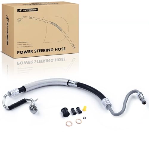 A-Premium Power Steering Pressure Hose Line Assembly, Pump to Gear/Rack