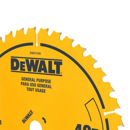 DEWALT 12 in. 40T General Purpose Saw Blade (DWA11240)