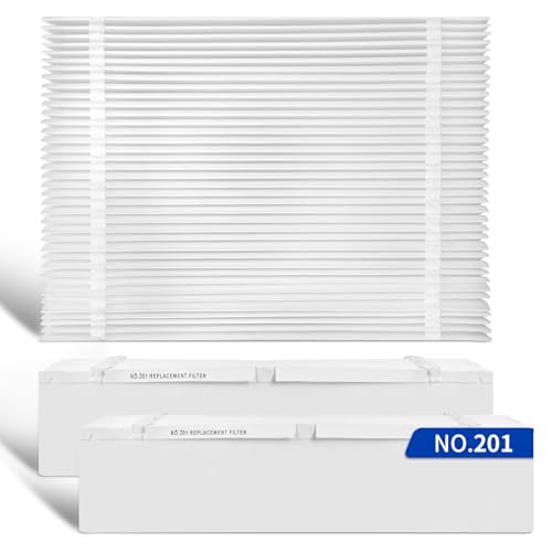 3 Pack 201 Replacement Furnace Filter Compatible with Aprilaire 2200,2250 Whole-House Air Purifier or Space-Gard 2200 Air Purifier and X0445,MERV-10 Furnace Filter, 20x25x6 Air Filter - size: 3 Pack