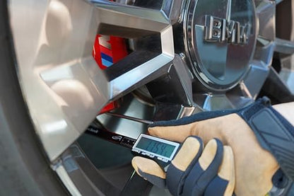 iGaging Brake Rotor Gauge Wheels On Large Digital Electronic Display Caliper