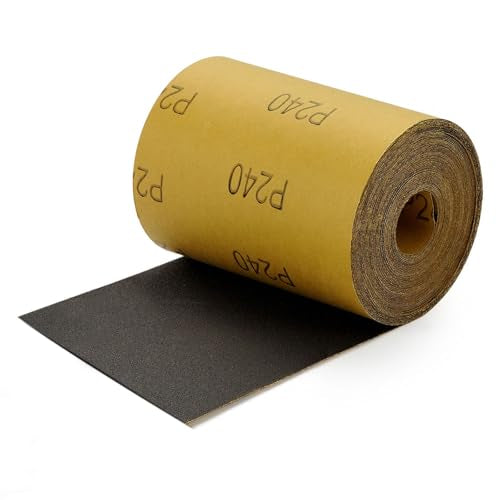 MAXMAN 240 Grit Sandpaper Roll,Silicon Carbide,Longboard Sandpaper for Wood - style: 240 Grit