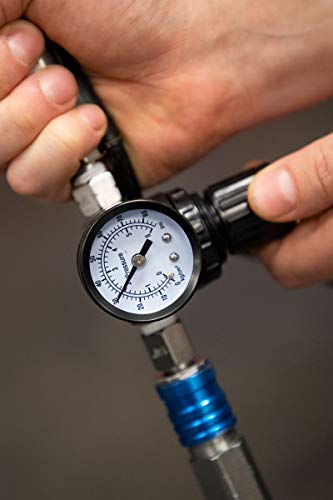 Eastwood Efficient Diaphragm Design Concours Pro 0-80 Psi Gauge Air Regulator