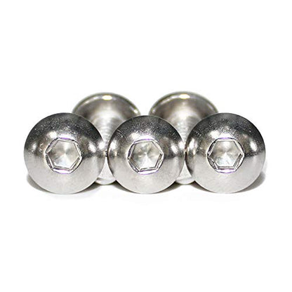 Fullerkreg M6-1.0 x 10 mm Button Head Socket Cap Screws - size: M6 x 10mm