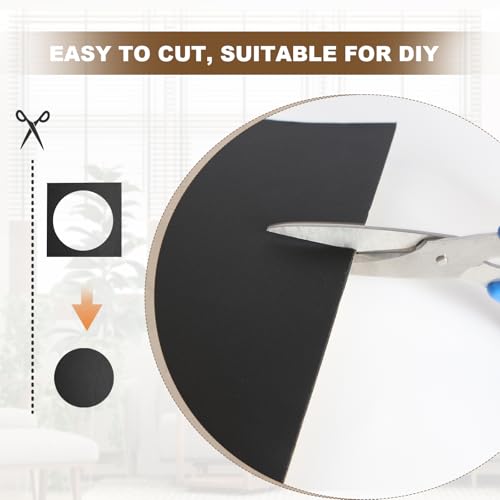 8 Pcs Adhesive Foam Padding, 1/8 Thick 12 X 8 Inch Neoprene Rubber Sheets ,Soundproof Closed Cell Foam Padding Sheet Board for Anti Vibration, Cosplay Padding, Crafts, DIY - size: 1/8in*12in*8in 8Pcs
