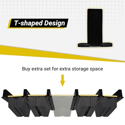 6-bin Overhead Garage Storage Rack, Ceiling Storage Racks - size: for 6 Bins